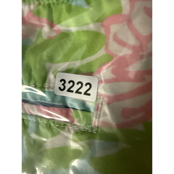Lilly Pulitzer Capri Shorts Women's Size 12 Tropical Floral Print Cotton Pockets - Picture 11 of 11